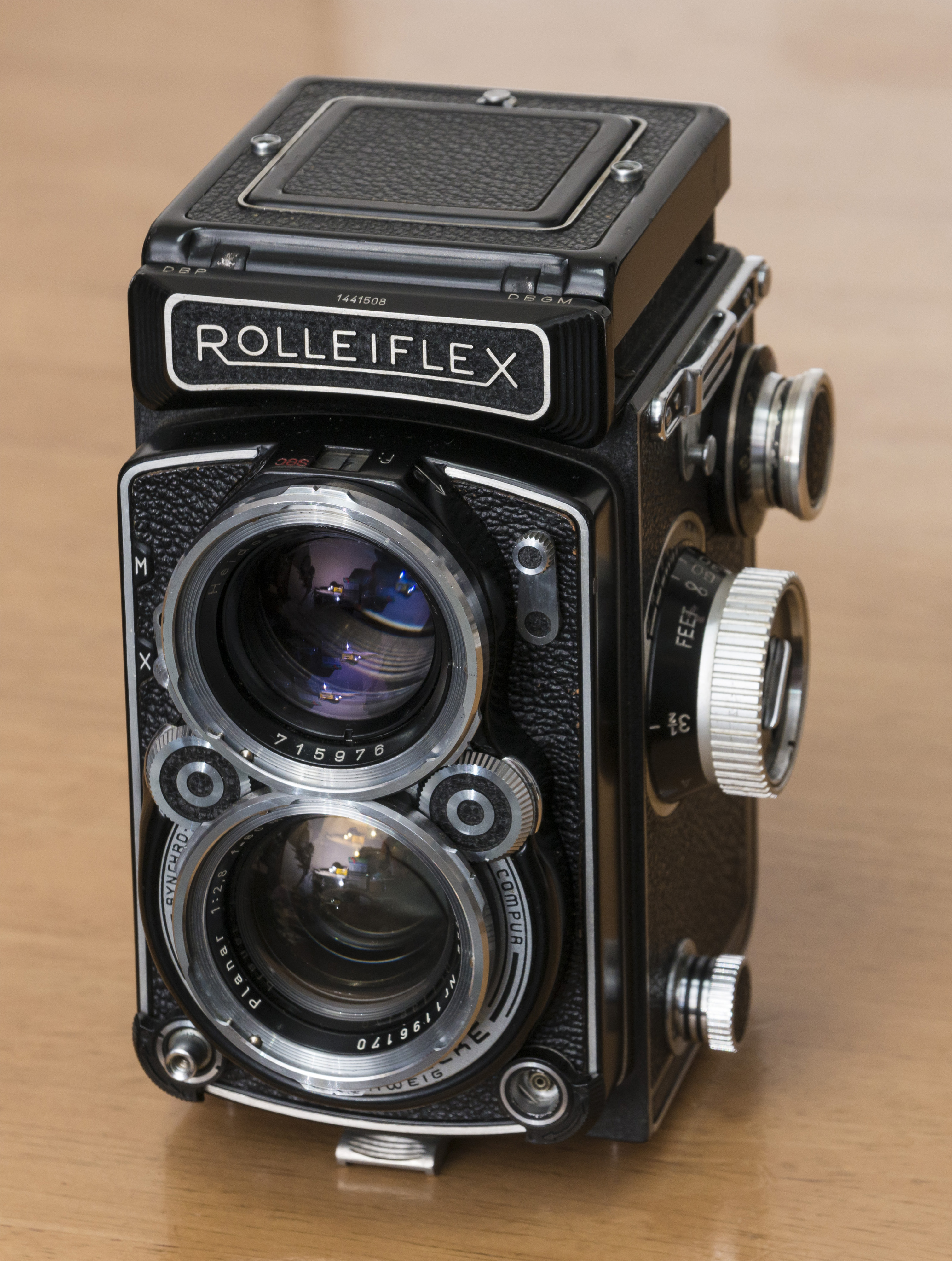 【程度 C】 ROLLEIFLEX 2.8C Planar 80mm F2.8ローライフレックス