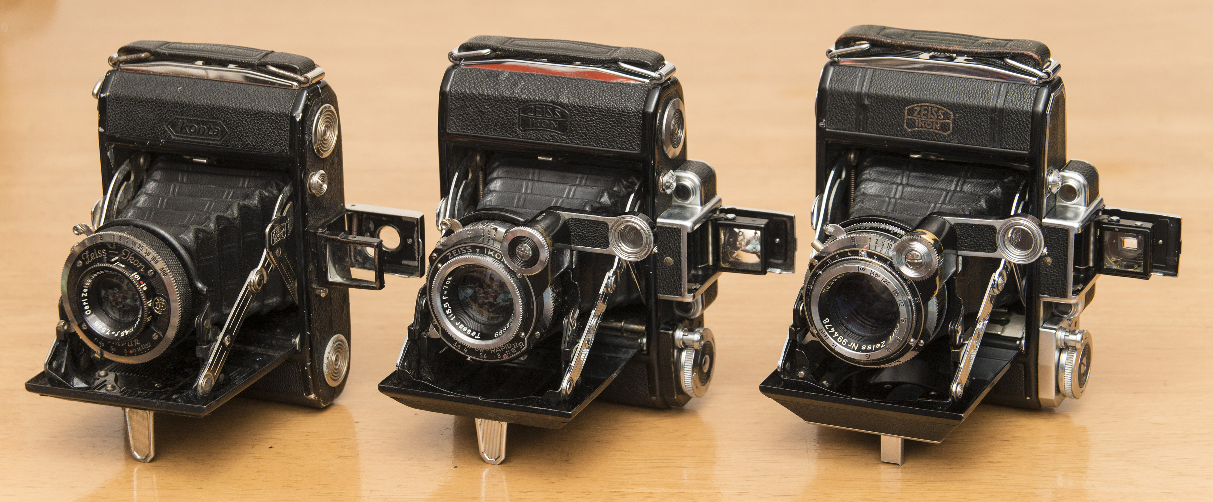 A-17 Zeiss Ikon IKONTA Tessar ６×６ 蛇腹カメラ 非常に高い品質 ...