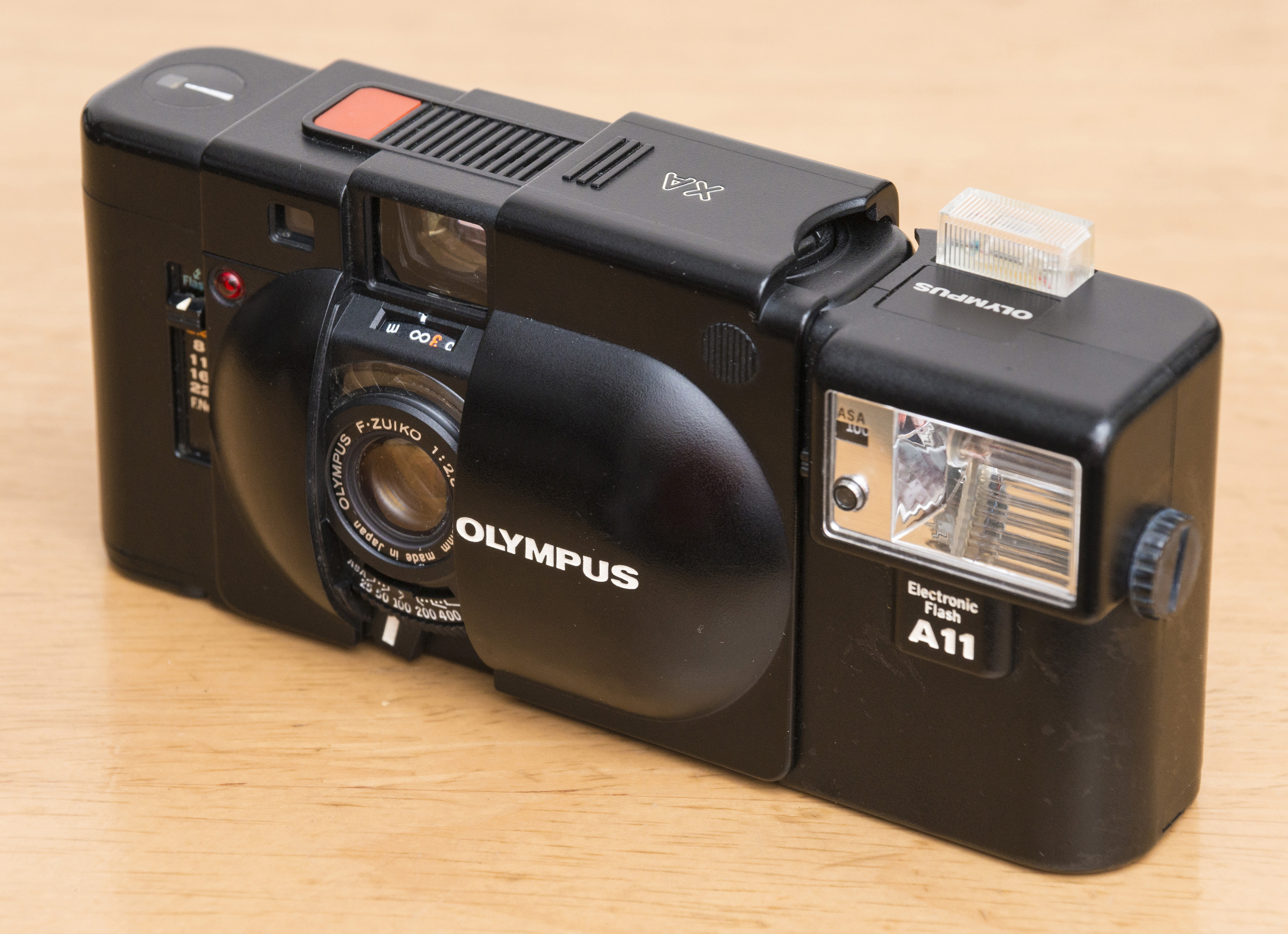 動作に問題はありません【美品】Olympus XA レンジファインダー